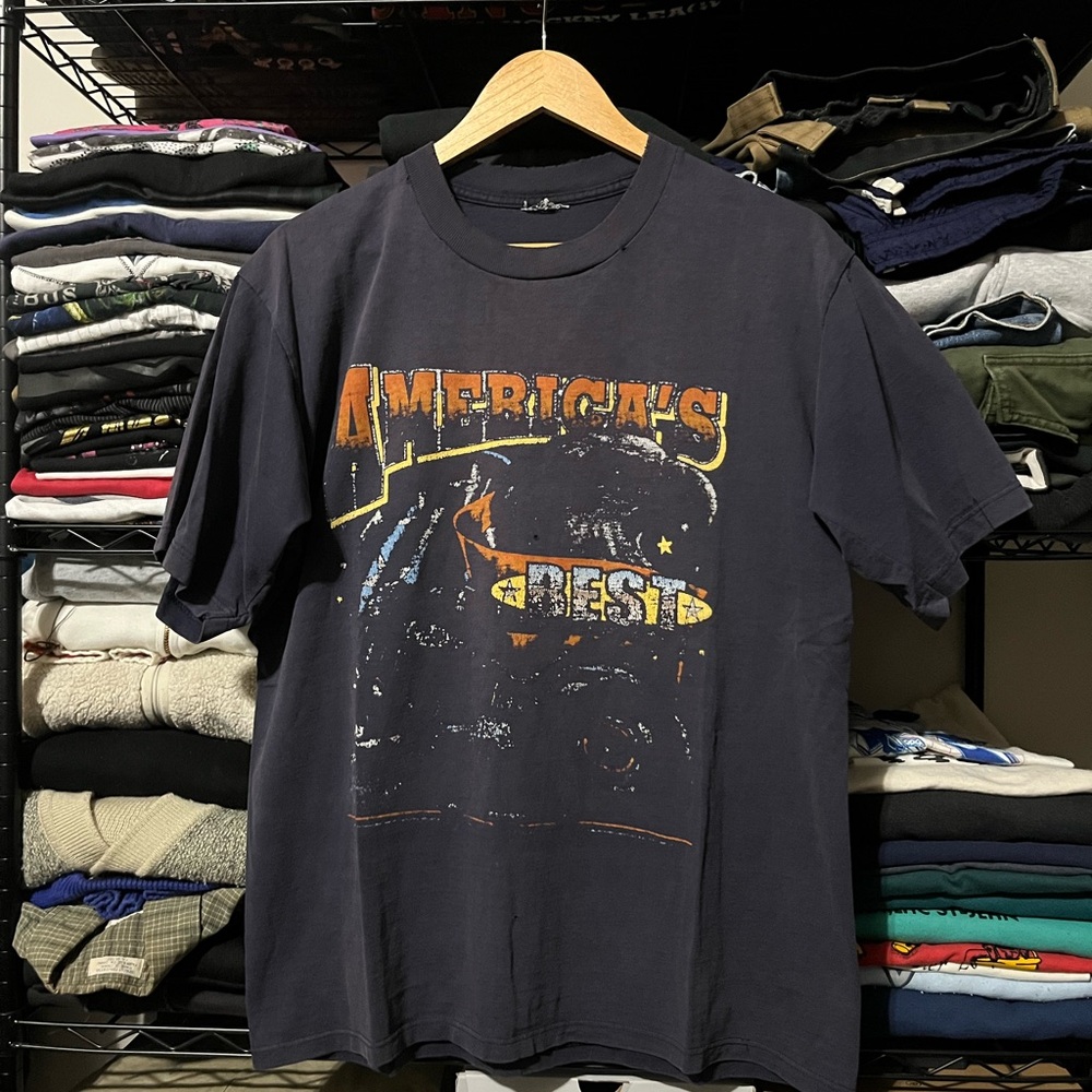 Men's Graphic Tee - Dark Gray
